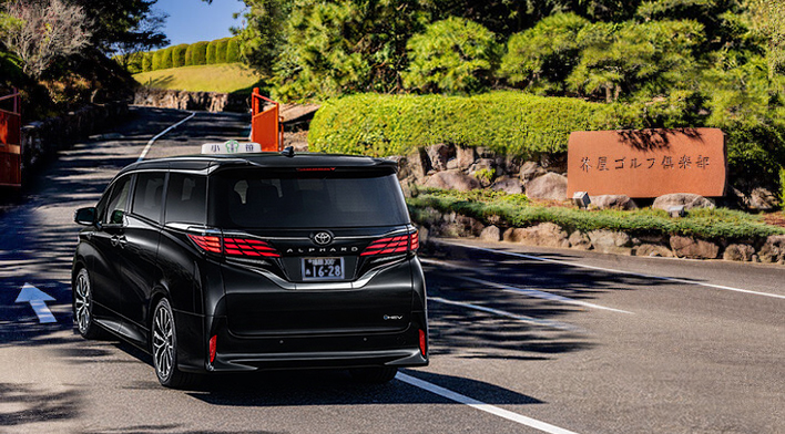 ゴルフの送迎に